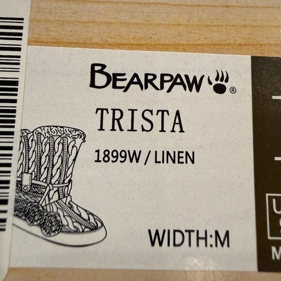 BearPaw 🐻  TRISTA Bootie Slippers - LINEN - Picture 11 of 11